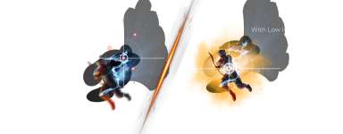 Faible latence d'entrée