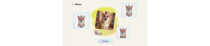 Vos photos en stickers