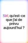 Siri, toujours à votre écoute Siri, toujours à votre écoute