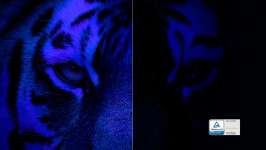 Réduit la lumière bleue Réduit la lumière bleue