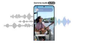 Réglages audio instantanés.