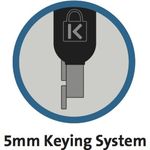5mm Système de clés