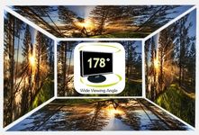 DES IMAGES VIVANTES ET RÉALISTES LA DERNIÈRE TECHNOLOGIE AVEC DES ANGLES DE VUE ULTRA LARGES DE 178°.
