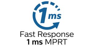 1 ms MPRT réponse rapide