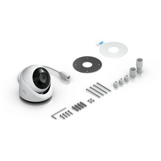 Ubiquiti G6 Turret Tourelle Caméra de sécurité IP Intérieure et extérieure 3864 x 2160 pixels Plafond/mur Ubiquiti G6 Turret Tourelle Caméra de sécurité IP Intérieure et extérieure 3864 x 2160 pixels Plafond/mur