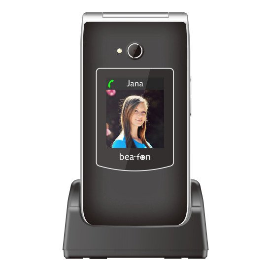 Beafon SL645 LTE 7,11 cm (2.8") 120 g Noir, Argent Téléphone pour seniors