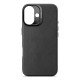Decoded Leather Case coque de protection pour téléphones portables 15,5 cm (6.1") Housse Noir
