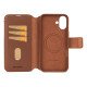 Decoded Leather Detachable Wallet coque de protection pour téléphones portables 17 cm (6.7") Étui avec portefeuille Marron Decoded Leather Detachable Wallet coque de protection pour téléphones portables 17 cm (6.7") Étui avec portefeuille Marron