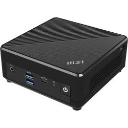 MSI Cubi N ADL S-217DE PC/poste de travail Intel® N N200 8 Go DDR4-SDRAM 256 Go SSD Windows 11 Pro Mini PC Noir MSI Cubi N ADL S-217DE PC/poste de travail Intel® N N200 8 Go DDR4-SDRAM 256 Go SSD Windows 11 Pro Mini PC Noir