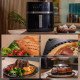 Cecotec Cecofry&Grill Duoheat 8000 Unique 8 L Autonome 2200 W Friteuse d'air chaud Noir