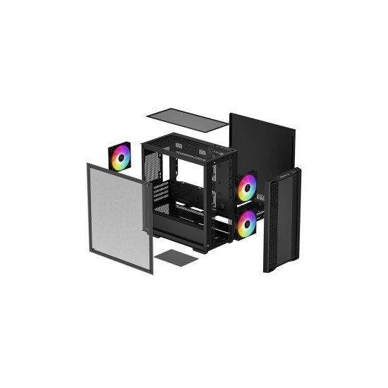 DeepCool CC360 ARGB Mini Tower Noir