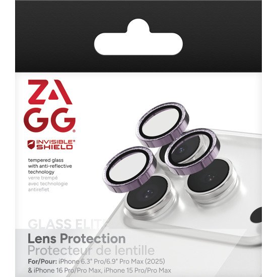 InvisibleShield Glass Elite Protecteur d'objectif caméra Apple 3 pièce(s) InvisibleShield Glass Elite Protecteur d'objectif caméra Apple 3 pièce(s)