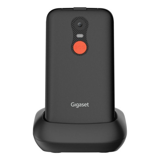 Gigaset GL595 7,11 cm (2.8") 114 g Noir Téléphone pour seniors Gigaset GL595 7,11 cm (2.8") 114 g Noir Téléphone pour seniors