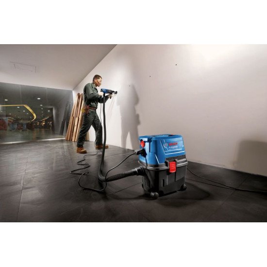 Bosch GAS 15 PS Professional 15 L Aspirateur réservoir cylindrique Sec 1100 W Sac à poussière