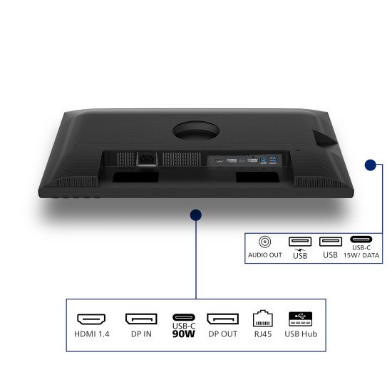Philips 3000 series 24B2U3301D/00 écran PC 61,2 cm (24.1") 1920 x 1200 pixels WUXGA LCD Noir Philips 3000 series 24B2U3301D/00 écran PC 61,2 cm (24.1") 1920 x 1200 pixels WUXGA LCD Noir