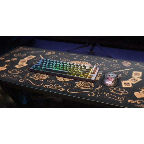 CHERRY XTRFY GP5-XL-CALAVERA tapis de souris Tapis de souris de jeu Multicolore CHERRY XTRFY GP5-XL-CALAVERA tapis de souris Tapis de souris de jeu Multicolore