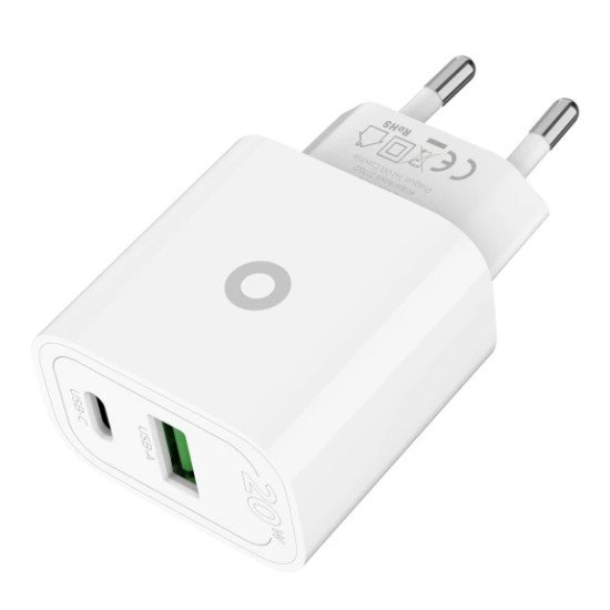 Mobile Origin MO12 Universel Blanc Secteur Charge rapide Intérieure