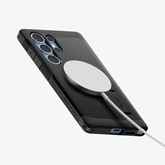 Spigen Tough Armor AI (MagFit) coque de protection pour téléphones portables 17,5 cm (6.9") Housse Noir Spigen Tough Armor AI (MagFit) coque de protection pour téléphones portables 17,5 cm (6.9") Housse Noir