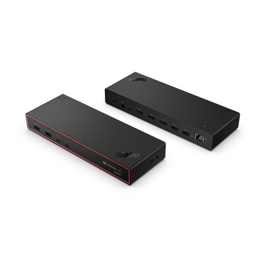 Lenovo ThinkPad Thunderbolt 4 Smart Dock Gen2 7500 Avec fil Noir