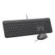 Logitech Signature Slim Combo MK620 for Business clavier Souris incluse Bureau USB QWERTY Anglais britannique Graphite