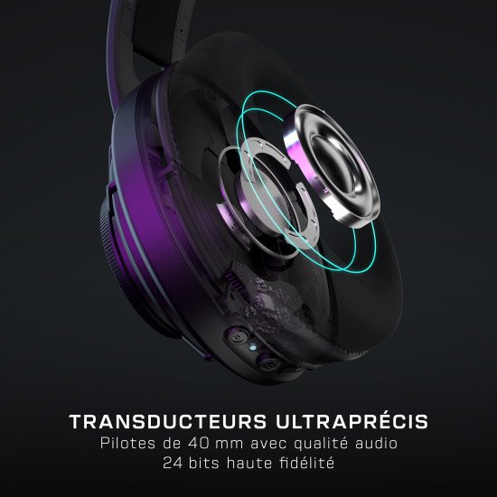 Turtle Beach Casque gaming ouvert sans fil Atlas Air pour PC - PC, PS5, PS4, Nintendo Switch, appareils mobiles - Audio haute fidélité 24 bits, micro de qualité diffusion, Bluetooth, écouteurs flottants, coussinets en mousse à mémoire de forme Turtle Beach Casque gaming ouvert sans fil Atlas Air pour PC - PC, PS5, PS4, Nintendo Switch, appareils mobiles - Audio haute fidélité 24 bits, micro de qualité diffusion, Bluetooth, écouteurs flottants, coussinets en mousse à mémoire de forme