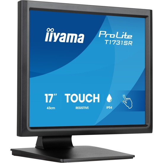 iiyama ProLite T1731SR-B2S écran PC 43,2 cm (17") 1280 x 1024 pixels Écran tactile