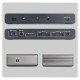 StarTech.com 206UE-TB5USB4DOCK station d'accueil Avec fil Thunderbolt 5 Noir, Gris