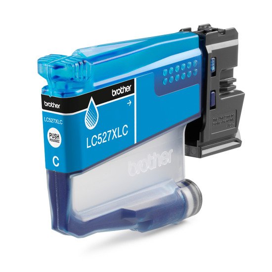 Brother Cartouche d'encre haute capacité LC527XLC d'origine - Cyan Brother Cartouche d'encre haute capacité LC527XLC d'origine - Cyan
