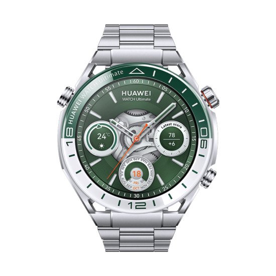Huawei WATCH Ultimate 3,94 cm (1.55") AMOLED 48 mm Numérique 466 x 466 pixels Acier inoxydable GPS (satellite) Huawei WATCH Ultimate 3,94 cm (1.55") AMOLED 48 mm Numérique 466 x 466 pixels Acier inoxydable GPS (satellite)