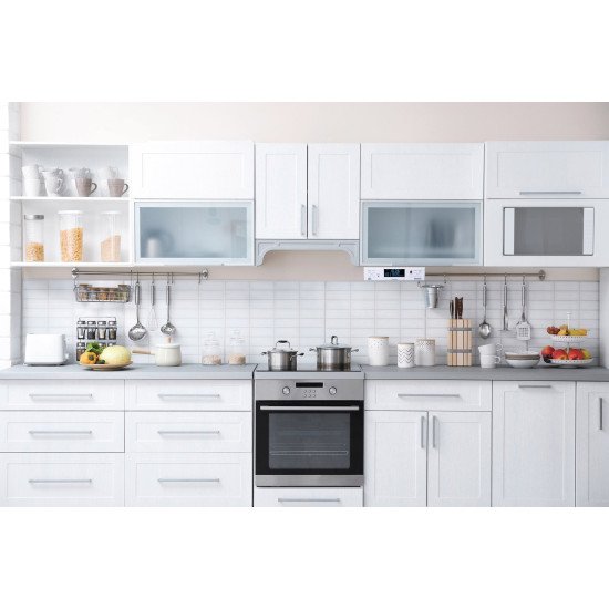 Lenco KCR-190 Cuisine Analogique et numérique Blanc Lenco KCR-190 Cuisine Analogique et numérique Blanc