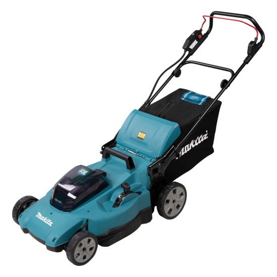 Makita DLM538Z tondeuse à gazon Tondeuse à gazon poussée Batterie Noir, Bleu, Métallique