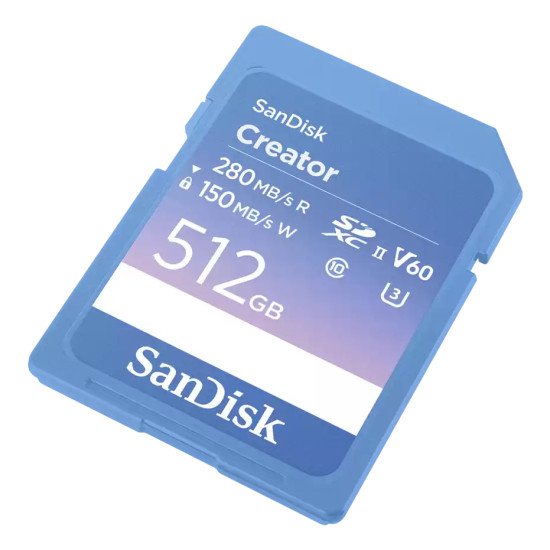 SanDisk Creator 512 Go SDXC UHS-II Classe 10