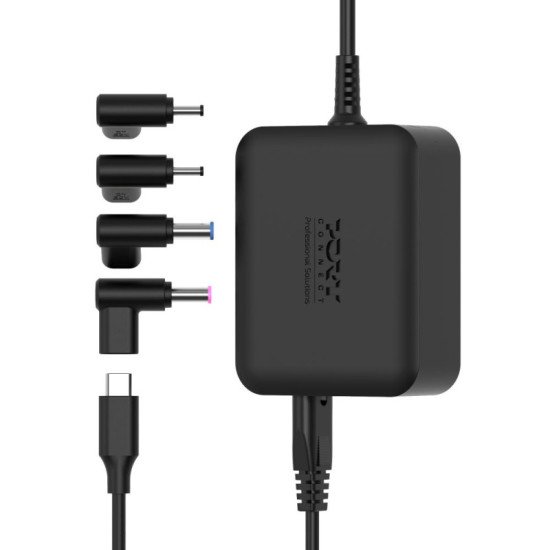 Port Designs 904100ACTOEU adaptateur de puissance & onduleur Intérieure 100 W Noir
