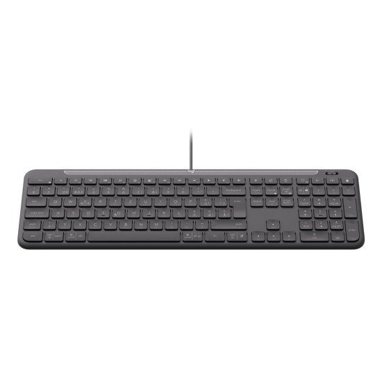 Logitech Signature Slim Wired K620 for Business clavier Universel USB QWERTY US International Graphite