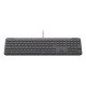 Logitech Signature Slim Wired K620 for Business clavier Universel USB QWERTY US International Graphite