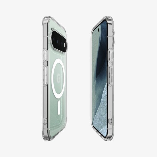 Spigen Ultra Hybrid (Mag Fit) coque de protection pour téléphones portables 17,3 cm (6.8") Housse Transparent, Blanc