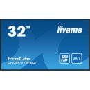 iiyama LH3241S-B2 affichage de messages En forme de kiosk 80 cm (31.5") LED 350 cd/m² Full HD Noir 24/7 iiyama LH3241S-B2 affichage de messages En forme de kiosk 80 cm (31.5") LED 350 cd/m² Full HD Noir 24/7