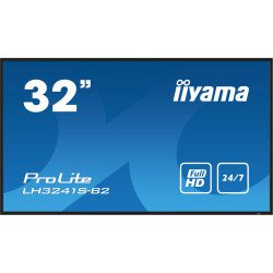 iiyama LH3241S-B2 affichage de messages En forme de kiosk 80 cm (31.5") LED 350 cd/m² Full HD Noir 24/7