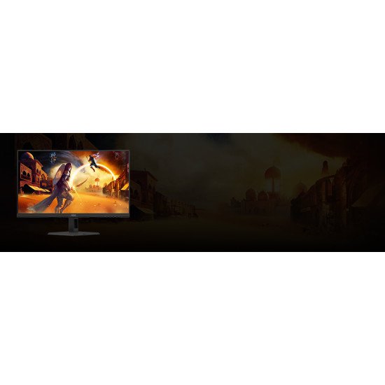 AOC G4 27G4ZRE écran PC 68,6 cm (27") 1920 x 1080 pixels Full HD LED Noir, Rouge