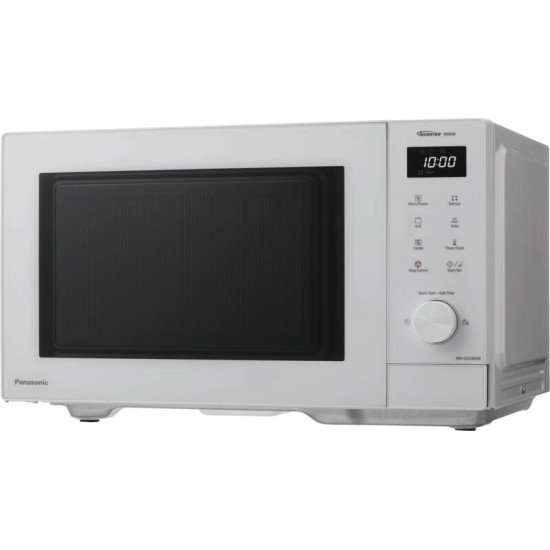 Panasonic NN-GD34QWEPG micro-onde Gris, Blanc Micro-ondes grill Comptoir 23 L 1000 W