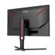 AOC G3 U27G3X écran PC 68,6 cm (27") 3840 x 2160 pixels 4K Ultra HD LED Noir, Rouge