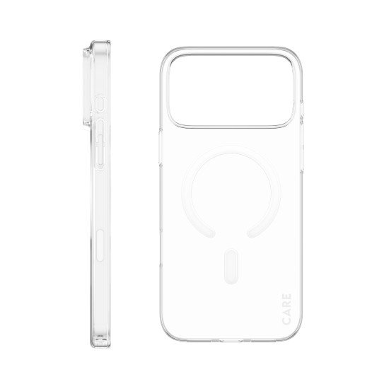 PanzerGlass CARE™ by ® SL1M Case Transparent w. MagSafe iPhone 17 Pro Max coque de protection pour téléphones portables Housse