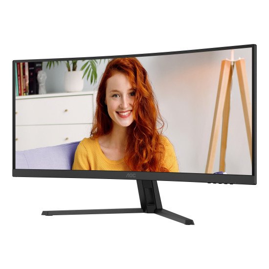 AOC B3 CU34B3E écran PC 86,4 cm (34") 3440 x 1440 pixels Wide Quad HD LED Noir