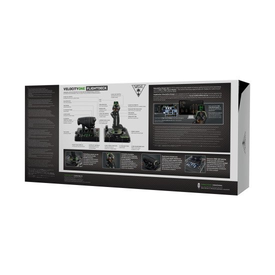 Turtle Beach Système de simulation universelle HOTAS VelocityOne™ Flightdeck Turtle Beach Système de simulation universelle HOTAS VelocityOne™ Flightdeck