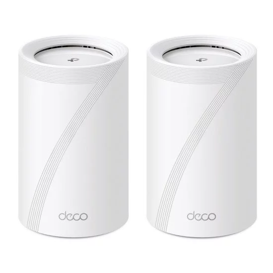 TP-Link Deco BE65 Tri-bande (2,4 GHz / 5 GHz / 6 GHz) Wi-Fi 7 (802.11be) Blanc 4 Interne TP-Link Deco BE65 Tri-bande (2,4 GHz / 5 GHz / 6 GHz) Wi-Fi 7 (802.11be) Blanc 4 Interne