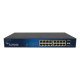 ALLNET ALL-SG8418PM commutateur réseau Géré Gigabit Ethernet (10/100/1000) Connexion Ethernet POE 19U Noir