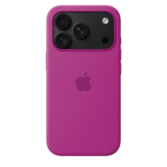 Apple Coque en silicone avec MagSafe pour iPhone 18 Pro - Magenta
