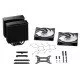 be quiet! PURE ROCK PRO 3 Black| Ventirad double tour, socket Intel et AMD, finition noire, ARGB be quiet! PURE ROCK PRO 3 Black| Ventirad double tour, socket Intel et AMD, finition noire, ARGB