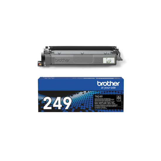 Brother TN-249BK Black Toner Cartridge Prints 4.500 pages Cartouche de toner