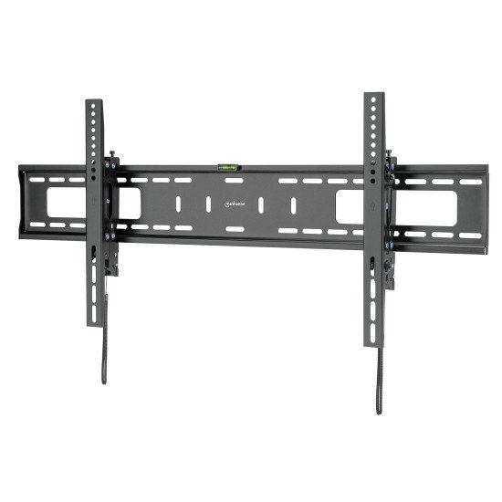 Manhattan Support mural avec extension pour TV/moniteurs (inclinable antivol), écrans 37" à 100", Compatibilité VESA : de 200x200 à 800x400 mm (vérifiez les dimensions des quatre trous de fixation à l'arrière), charge max. 75 kg